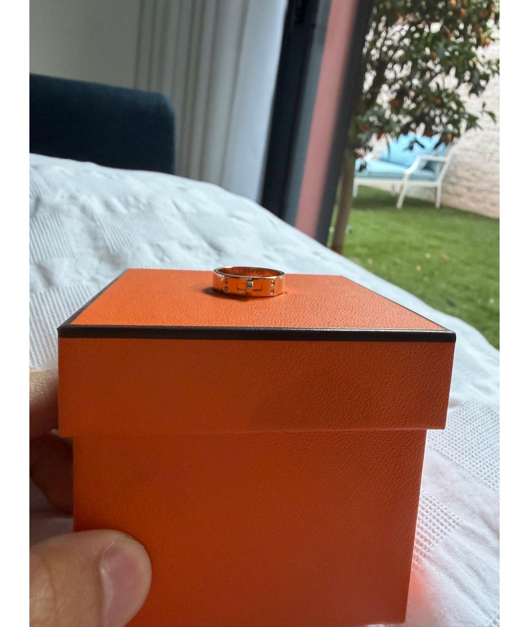 HERMES Золотое кольцо из розового золота, фото 4
