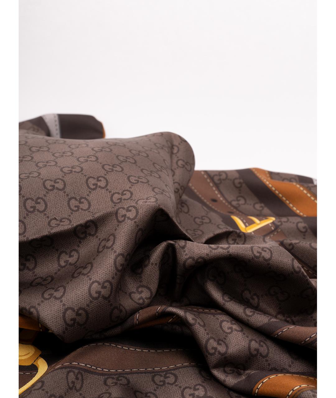 GUCCI Мульти шелковый платок, фото 3