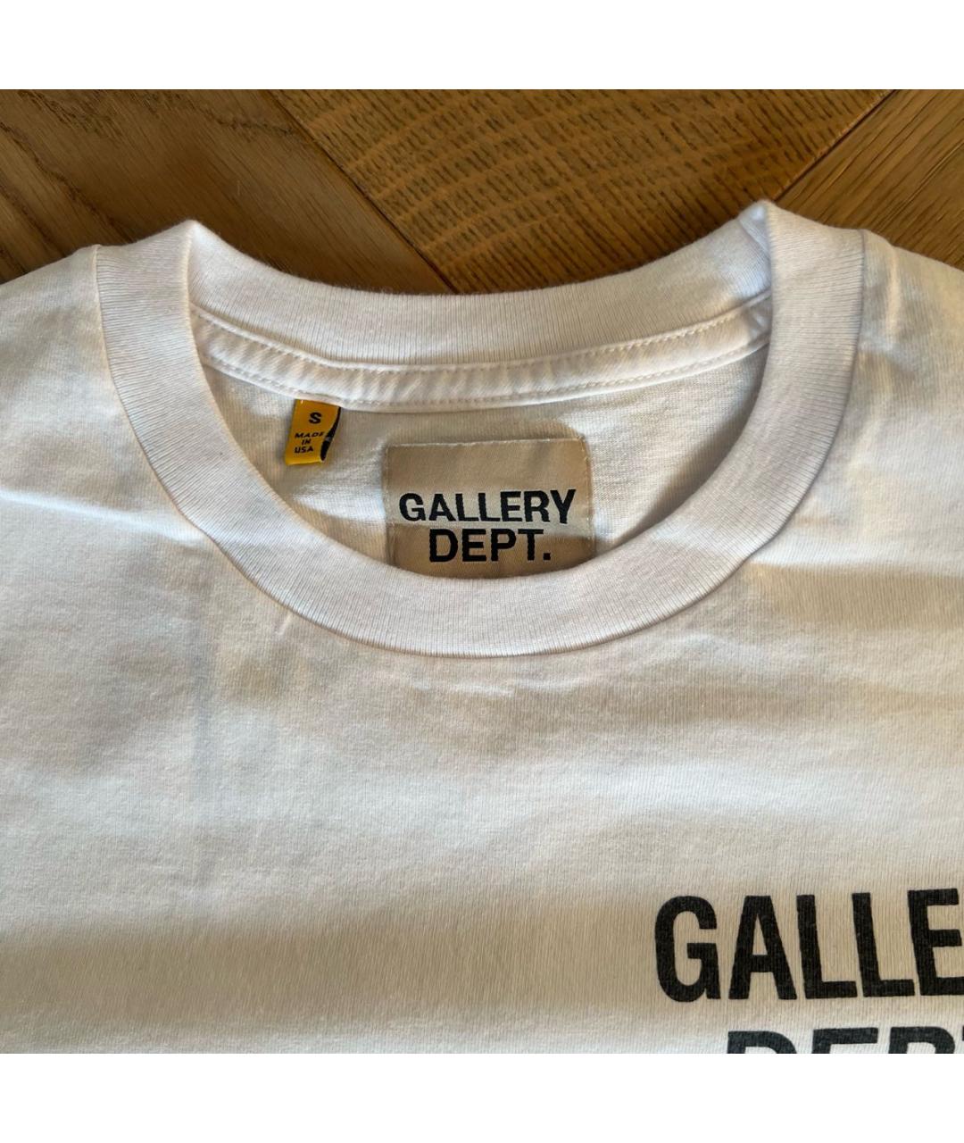 Gallery Dept Белая хлопковая футболка, фото 3