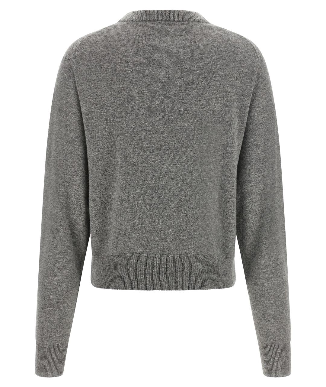 EXTREME CASHMERE Серый кашемировый джемпер / свитер, фото 2