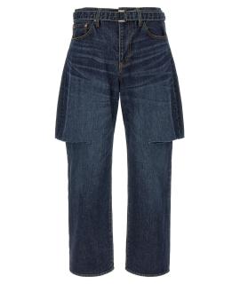 SACAI Прямые джинсы