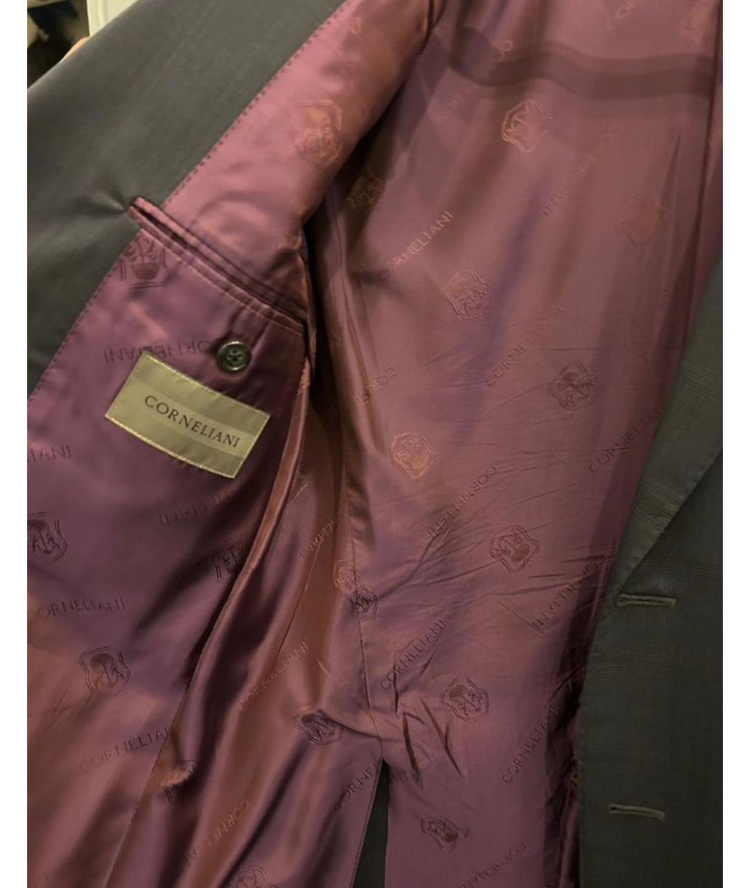 CORNELIANI Синий классический костюм, фото 2