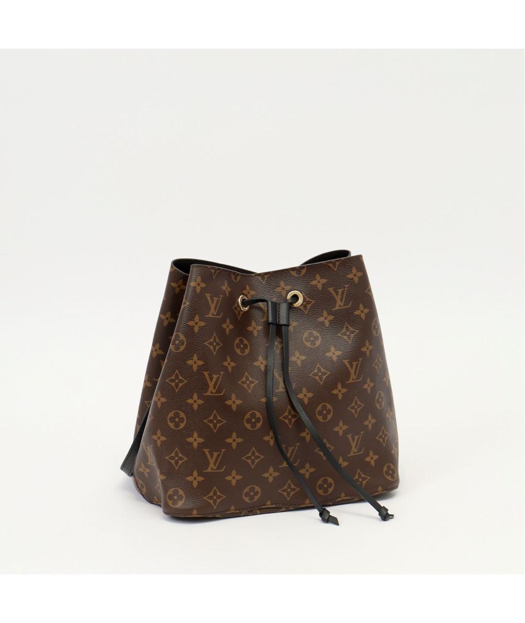 LOUIS VUITTON Коричневая канва сумка через плечо, фото 2