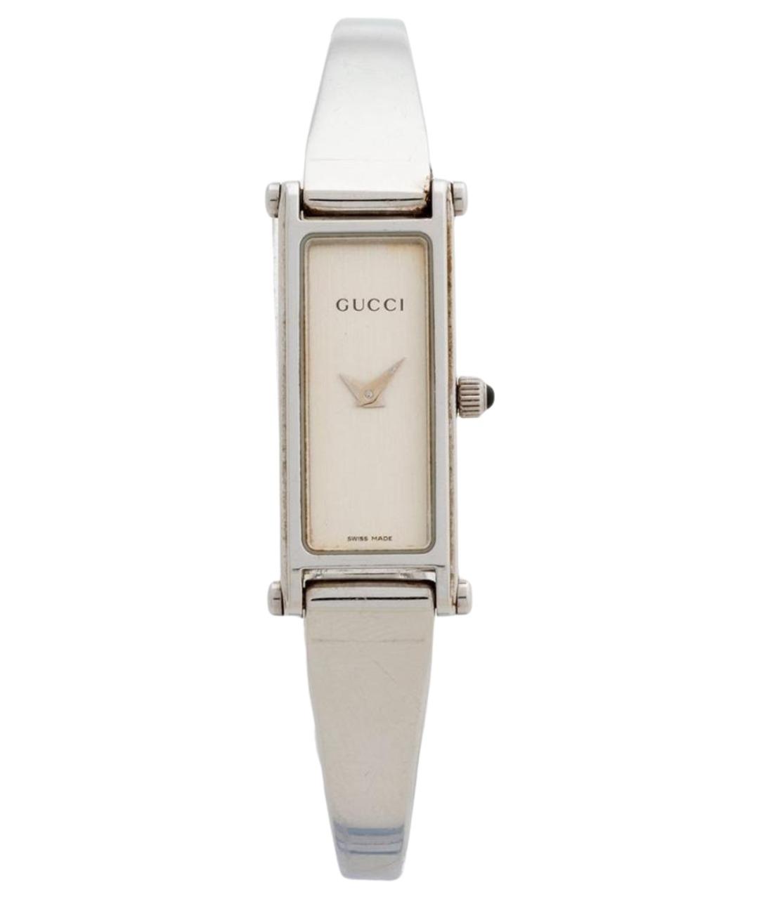 GUCCI Серебряные часы, фото 1