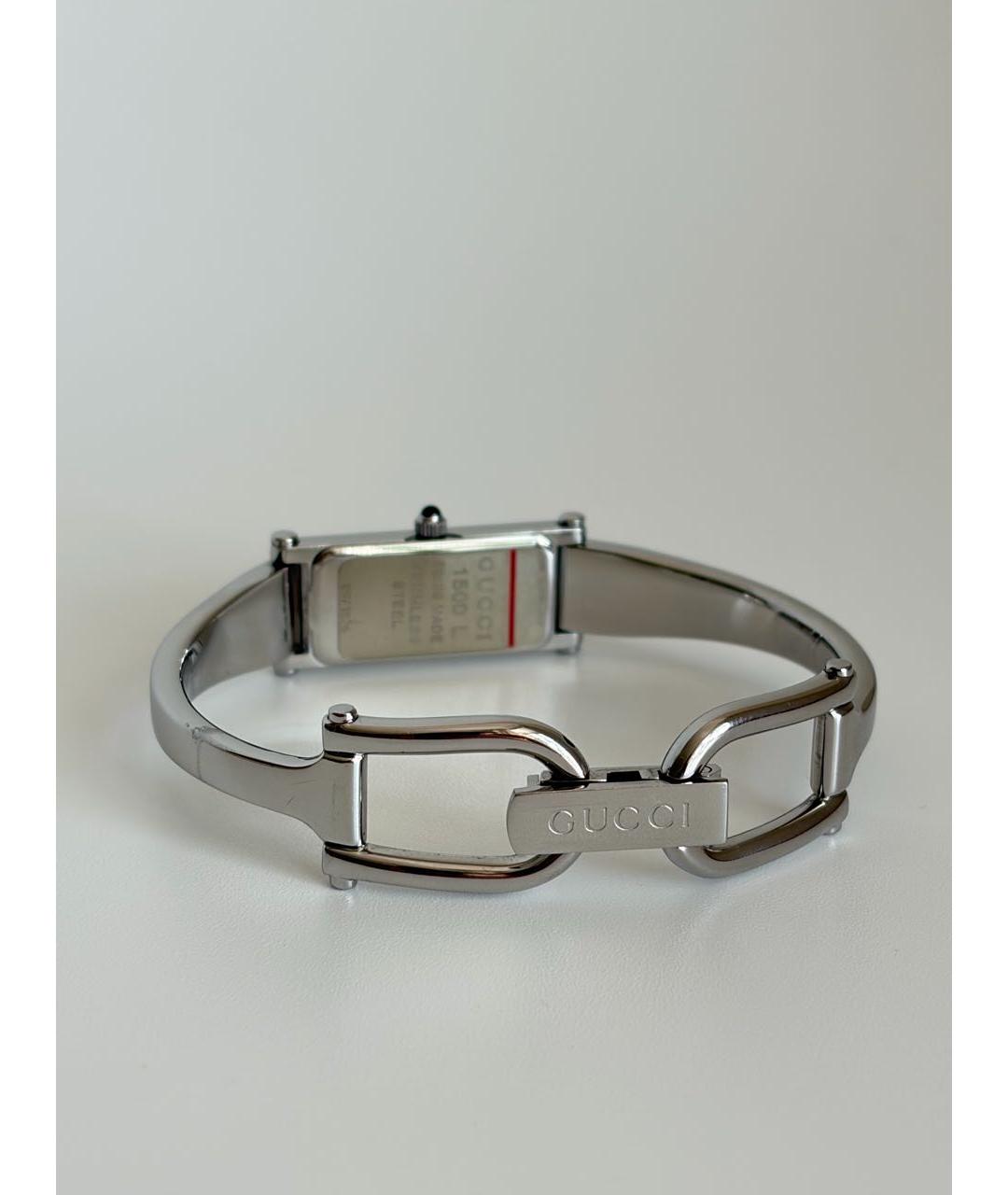 GUCCI Серебряные часы, фото 3
