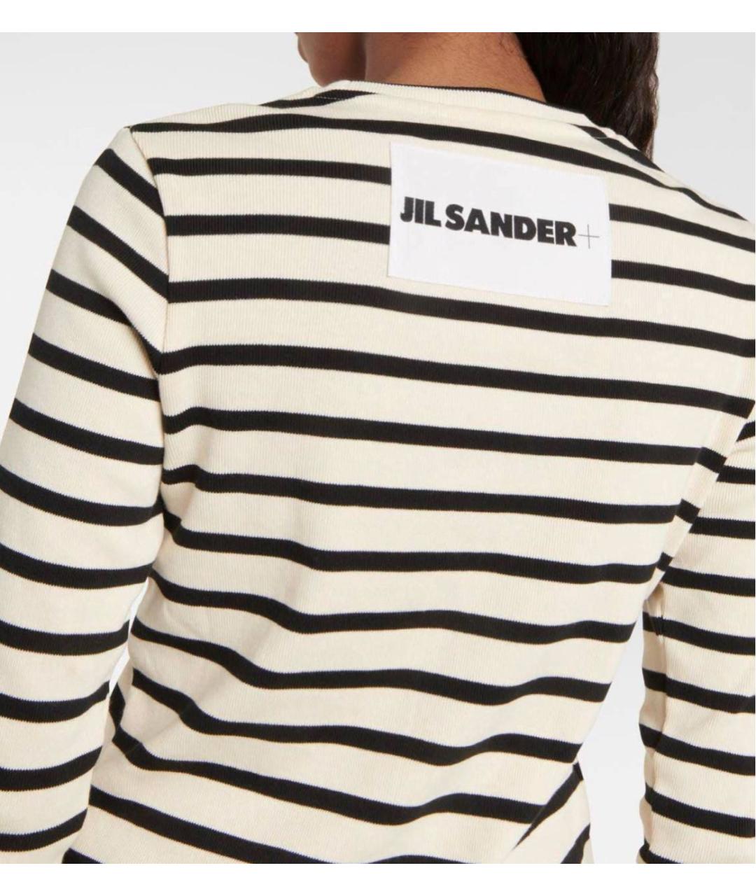 JIL SANDER Белый хлопковый джемпер / свитер, фото 7