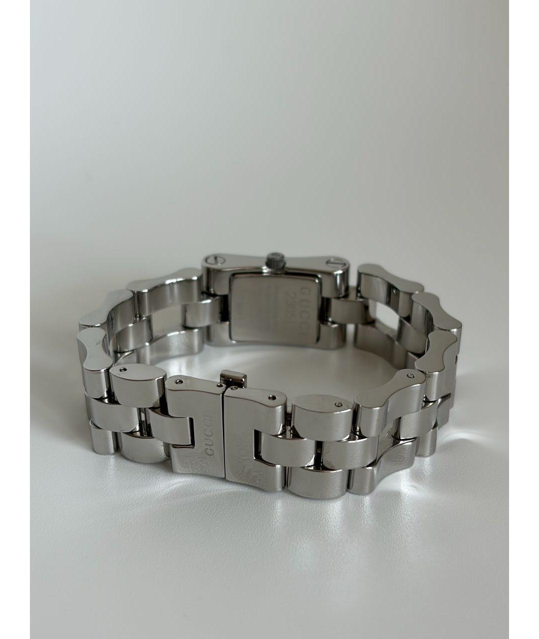 GUCCI Серебряные часы, фото 3