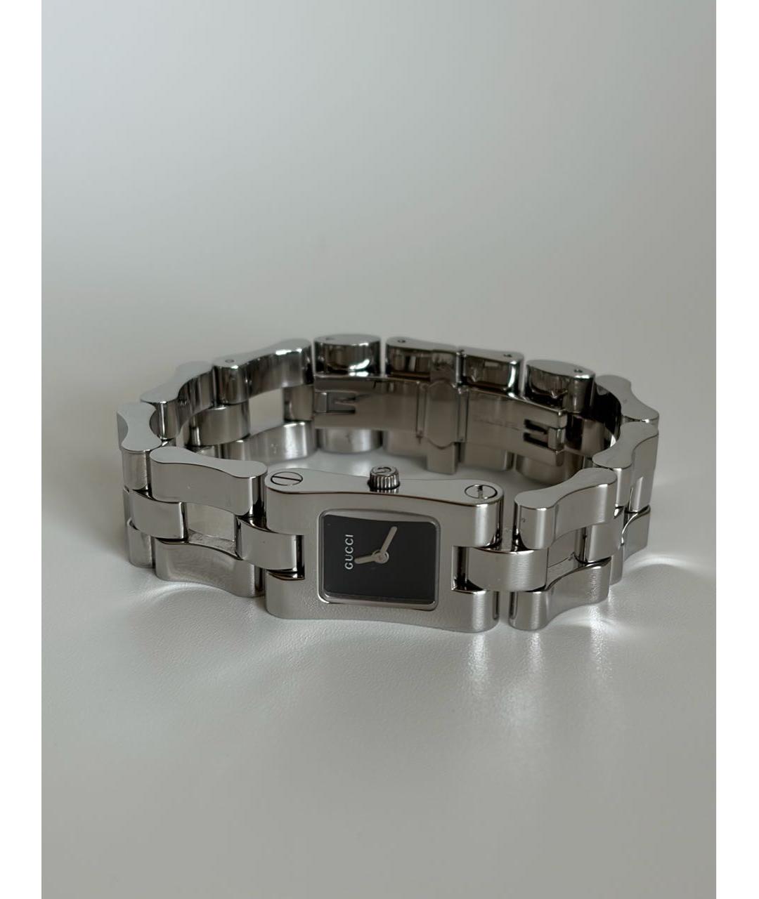 GUCCI Серебряные часы, фото 2