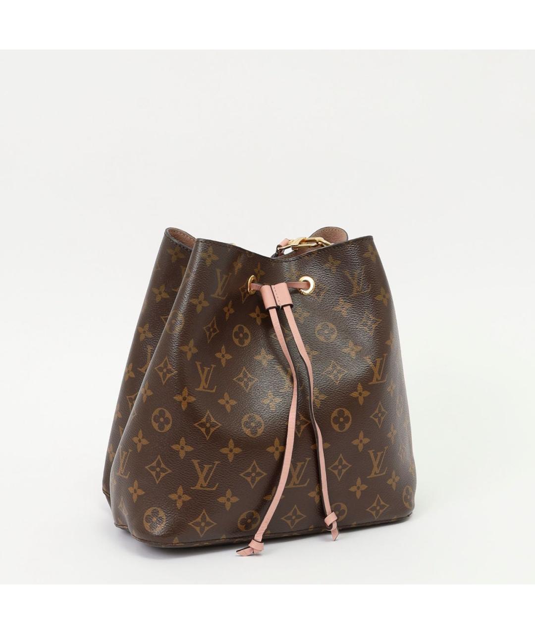 LOUIS VUITTON Коричневая канва сумка через плечо, фото 2