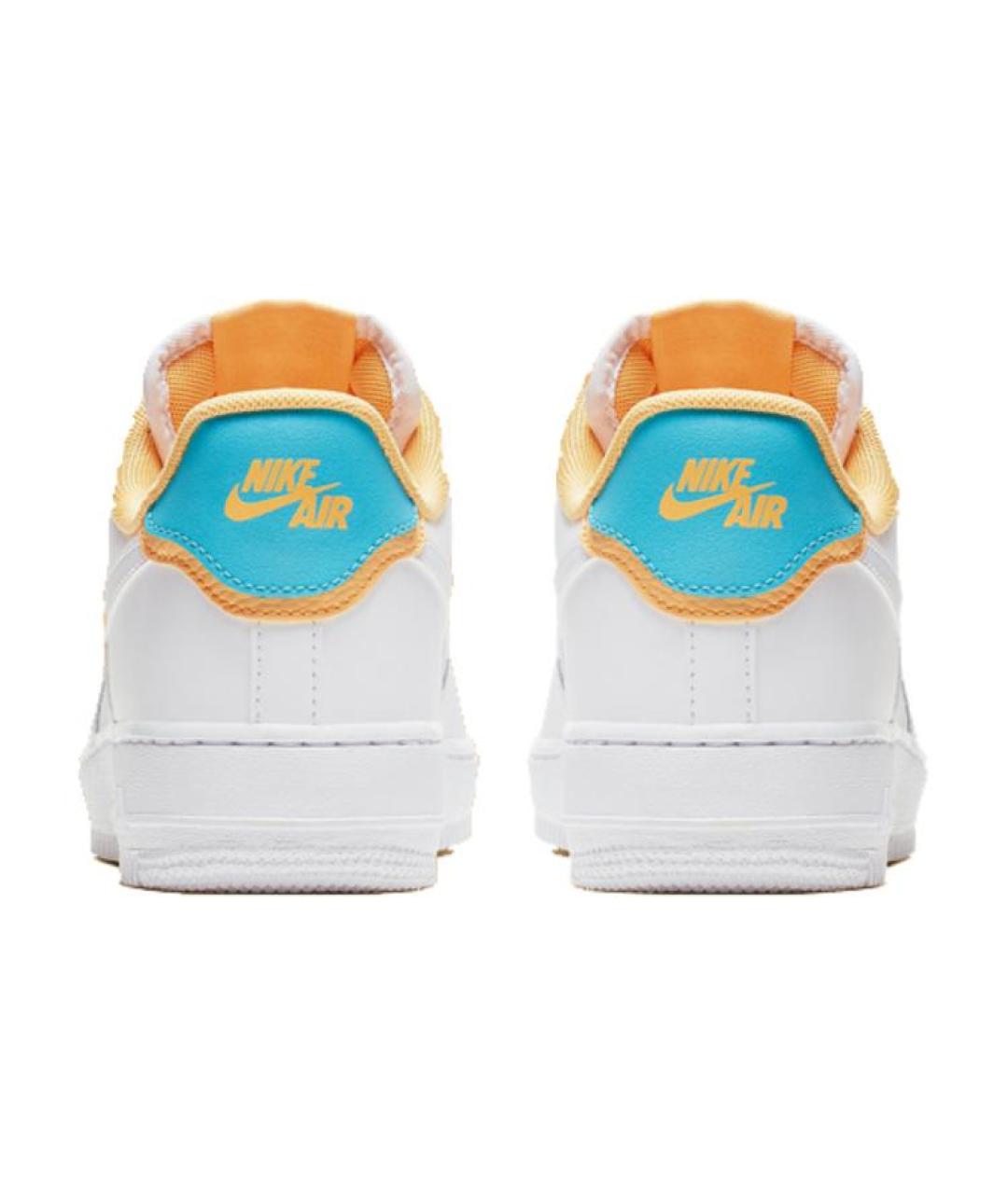 NIKE Белые кожаные кроссовки, фото 4