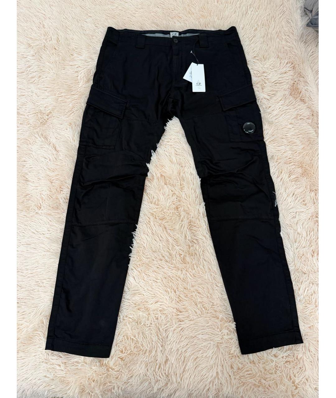 CP COMPANY Черные хлопковые повседневные брюки, фото 6
