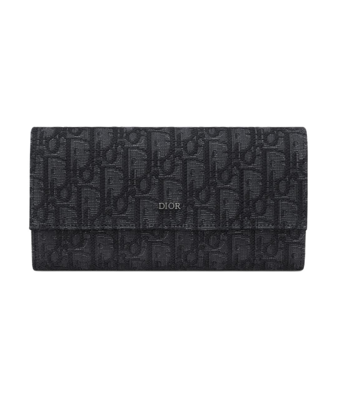 CHRISTIAN DIOR Черный кошелек, фото 1