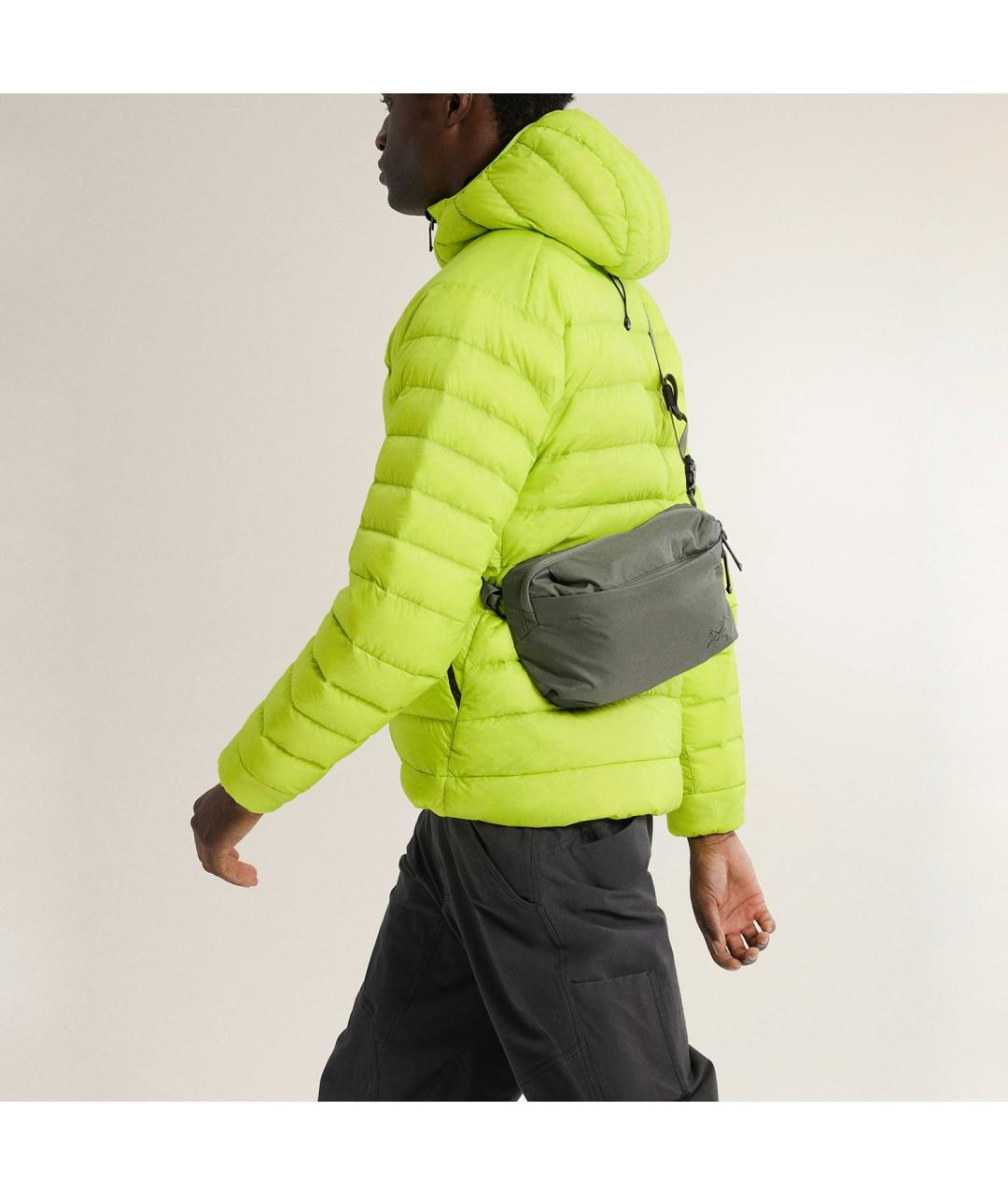 ARCTERYX Зеленая нейлоновая сумка на плечо, фото 5