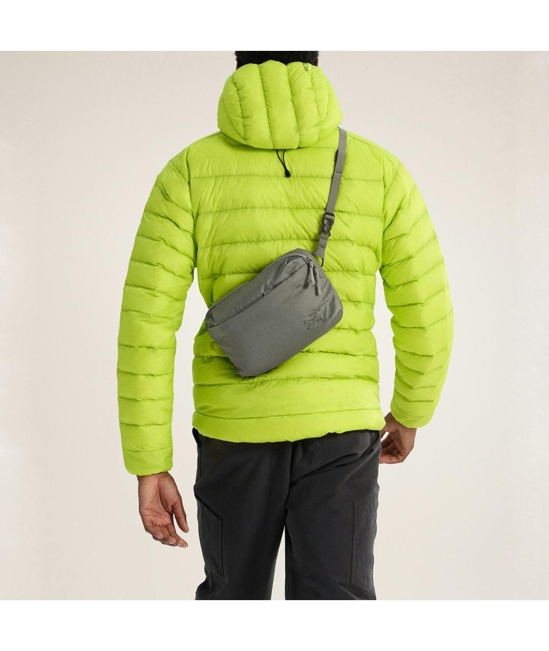 ARCTERYX Зеленая нейлоновая сумка на плечо, фото 8
