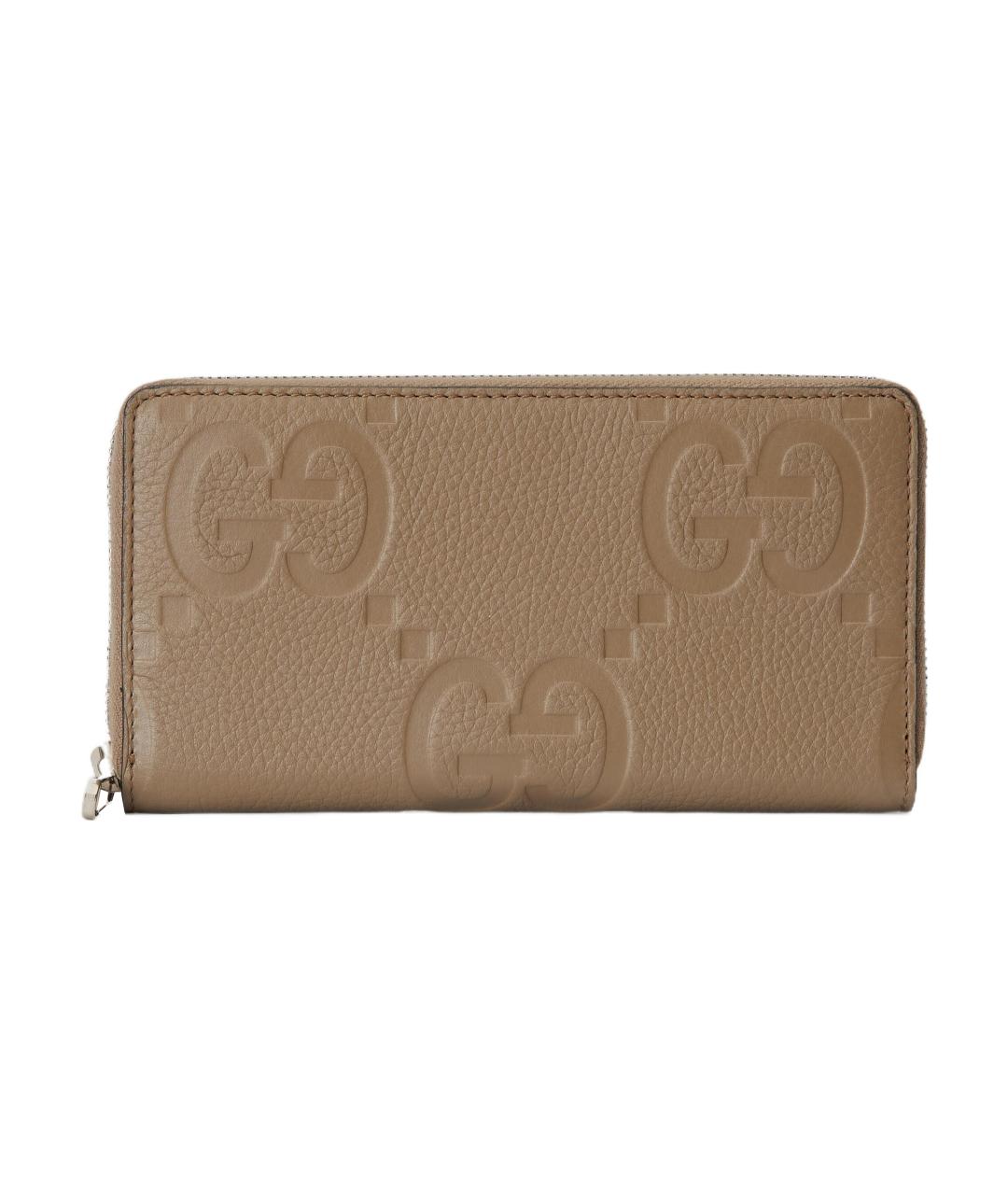 GUCCI Коричневый кожаный кошелек, фото 1