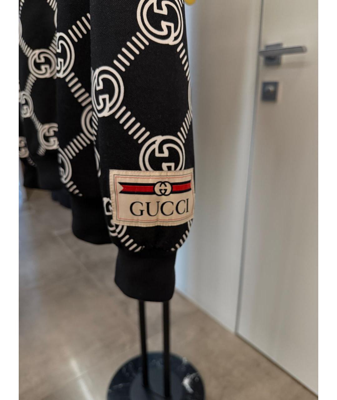 GUCCI Черный хлопковый спортивные костюмы, фото 6