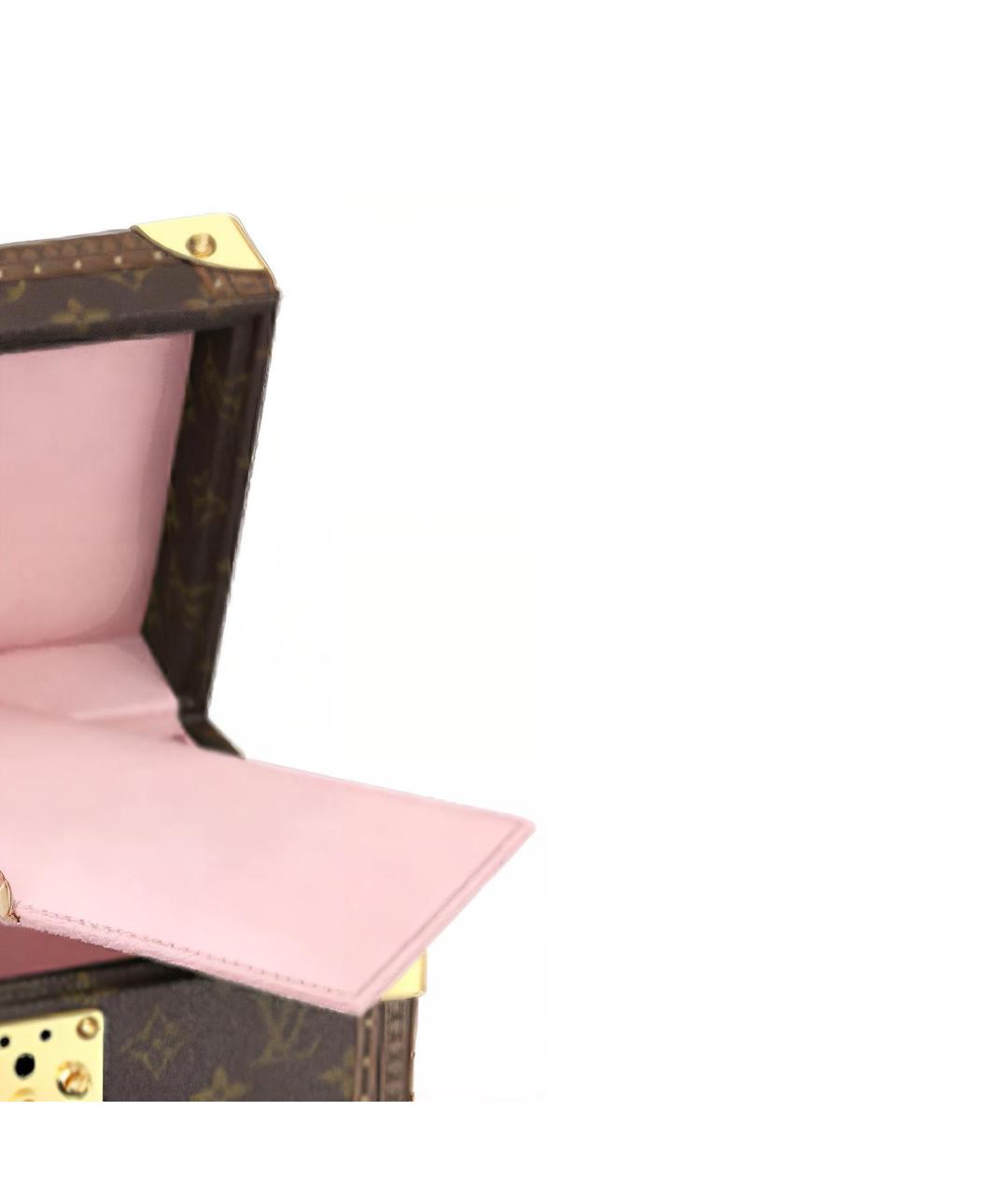 LOUIS VUITTON Коричневая шкатулка, фото 4