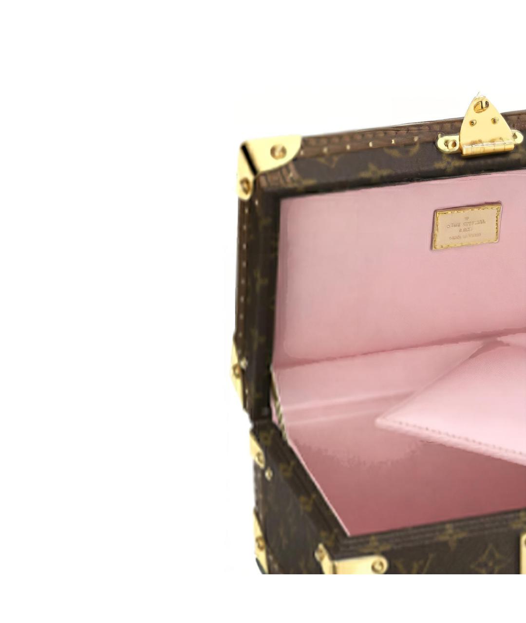 LOUIS VUITTON Коричневая шкатулка, фото 3