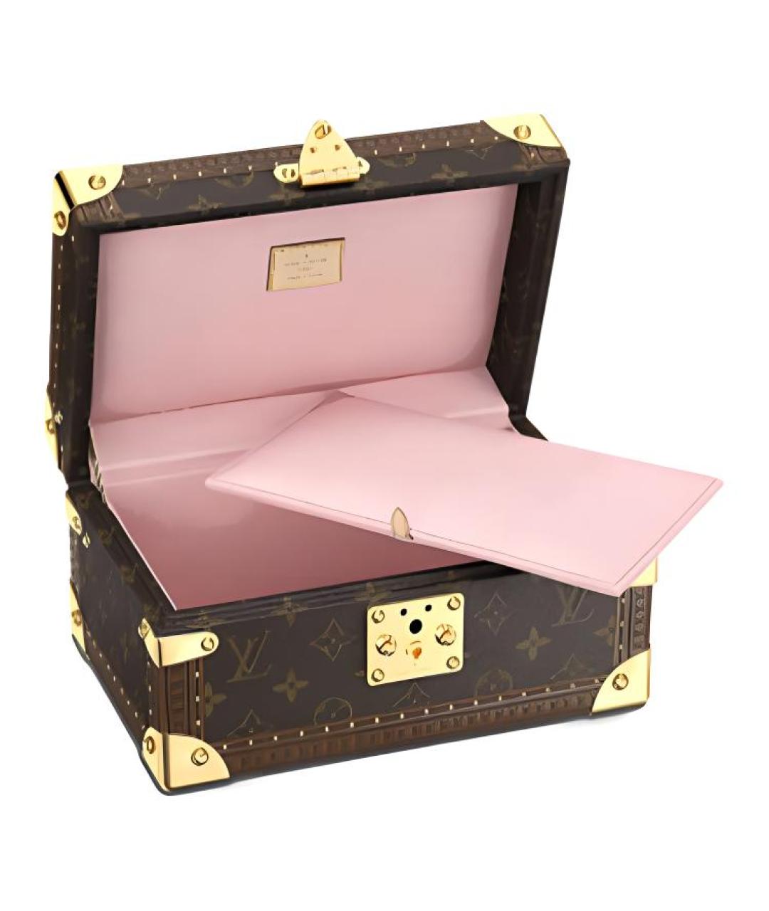 LOUIS VUITTON Коричневая шкатулка, фото 2
