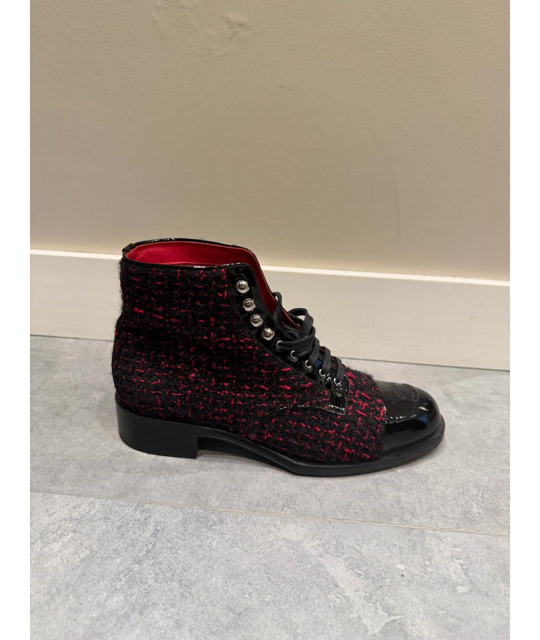 CHANEL Текстильные ботинки, фото 7