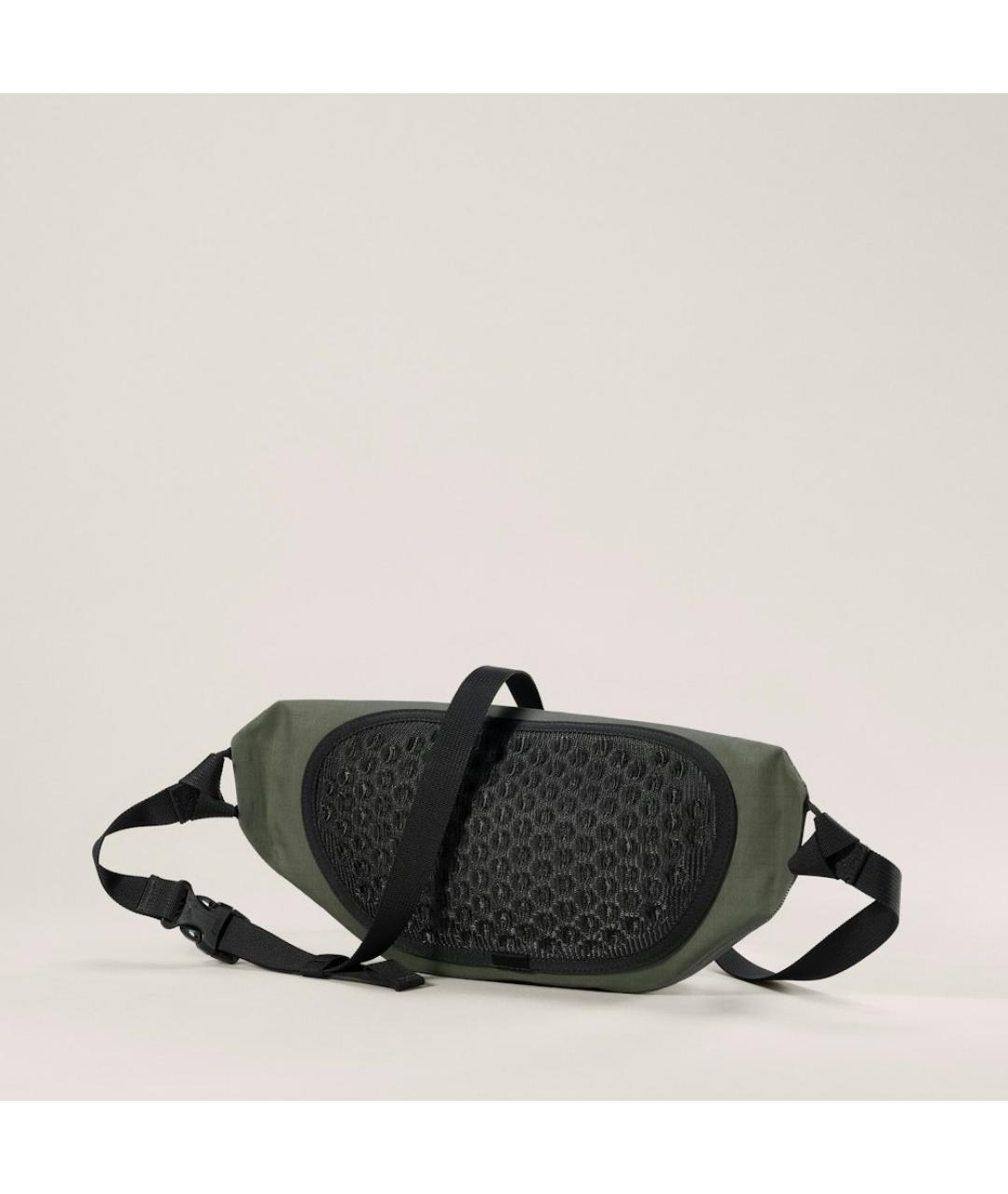 ARCTERYX Зеленая нейлоновая поясная сумка, фото 6