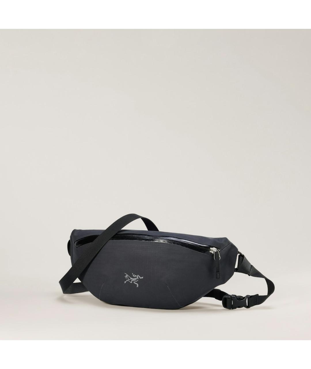 ARCTERYX Черная нейлоновая поясная сумка, фото 5