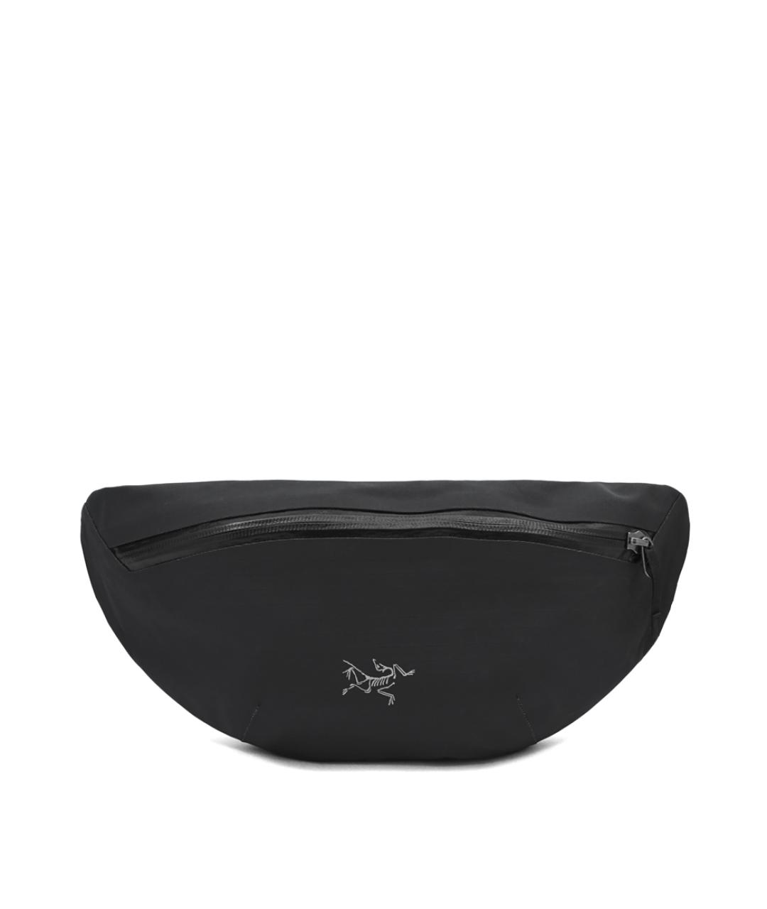 ARCTERYX Черная нейлоновая поясная сумка, фото 1