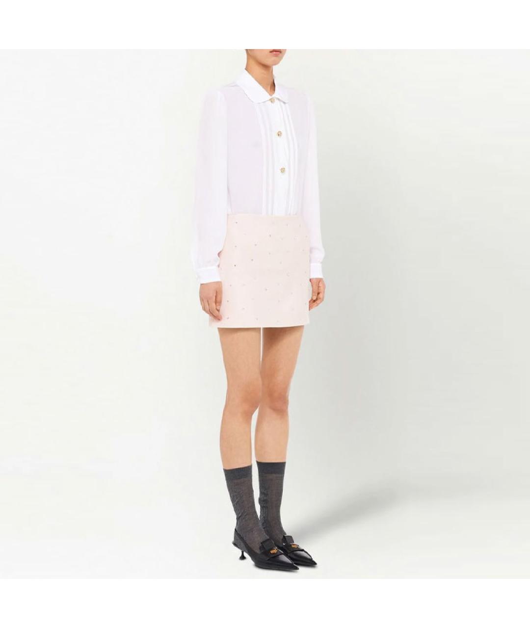 MIU MIU Белая рубашка, фото 4