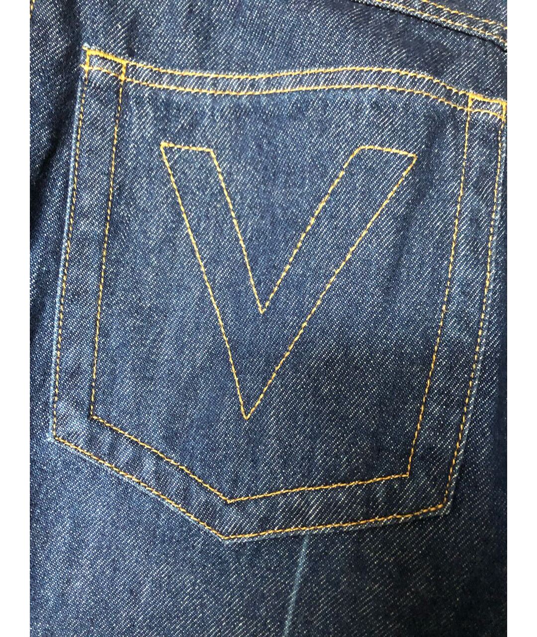 VALENTINO Голубые прямые джинсы, фото 6