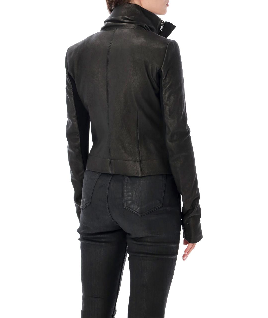 RICK OWENS Черная куртка, фото 2