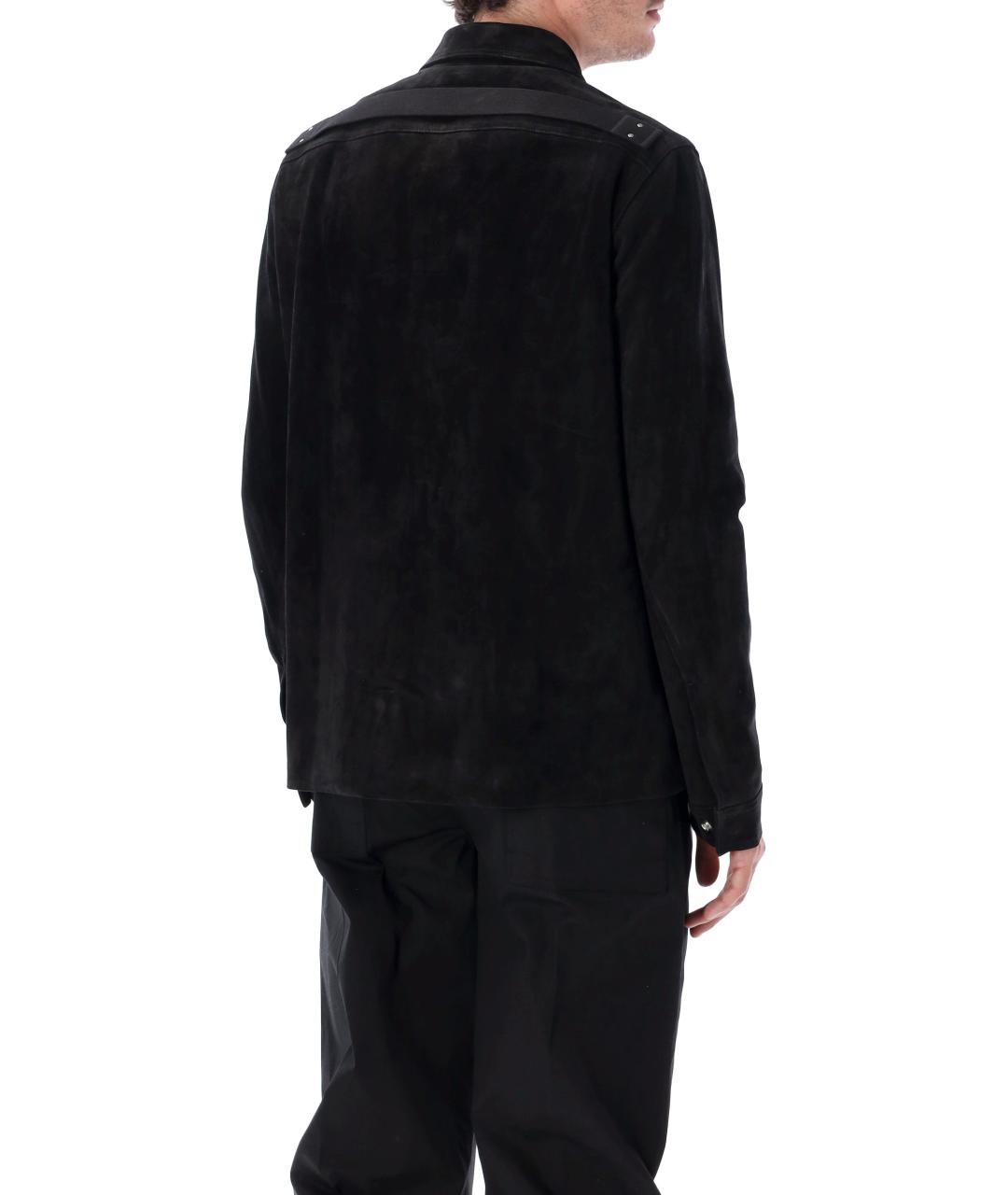 RICK OWENS Черная куртка, фото 2