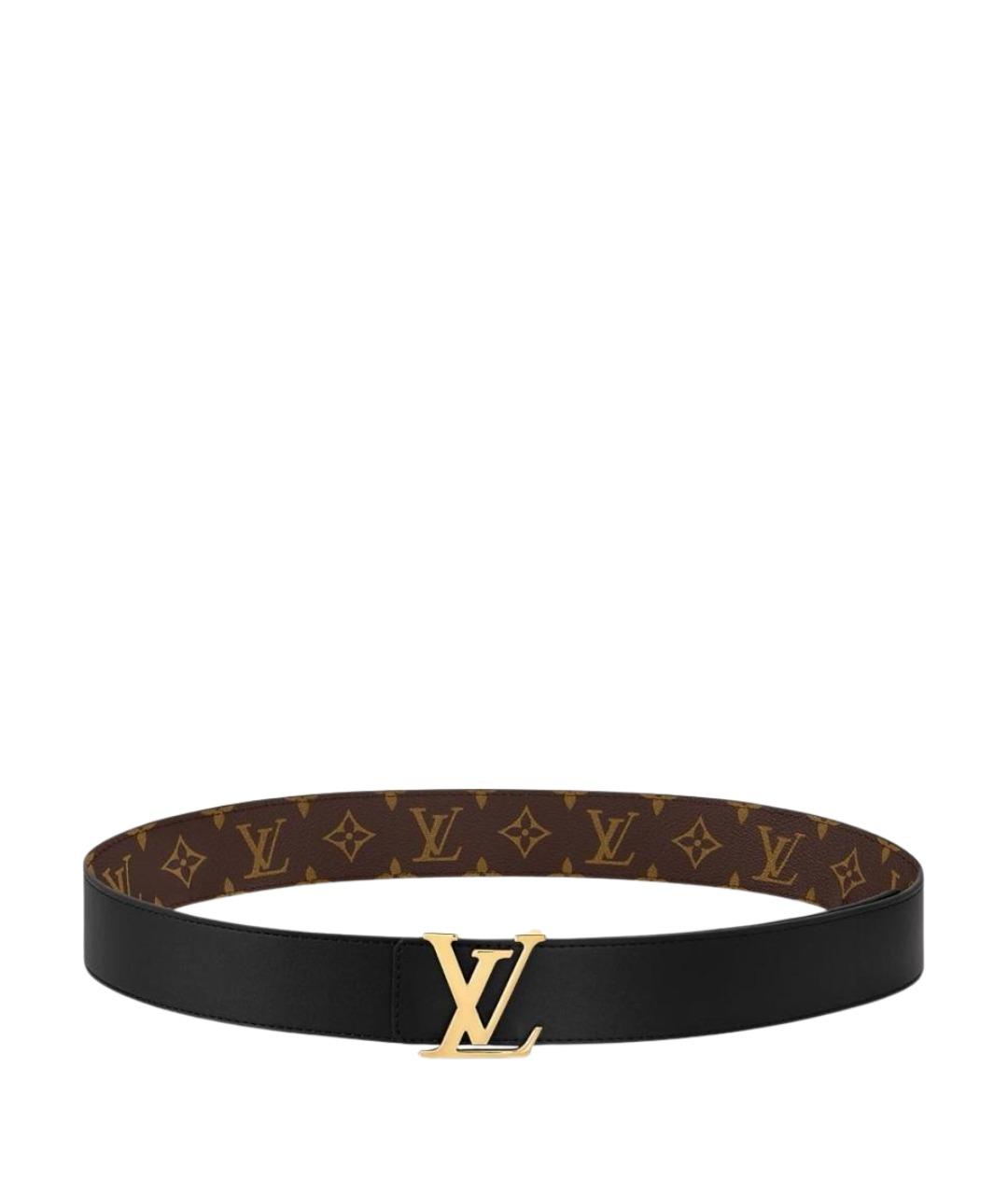LOUIS VUITTON Черный ремень, фото 1