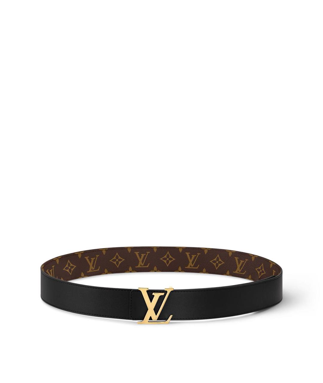 LOUIS VUITTON Черный ремень, фото 8