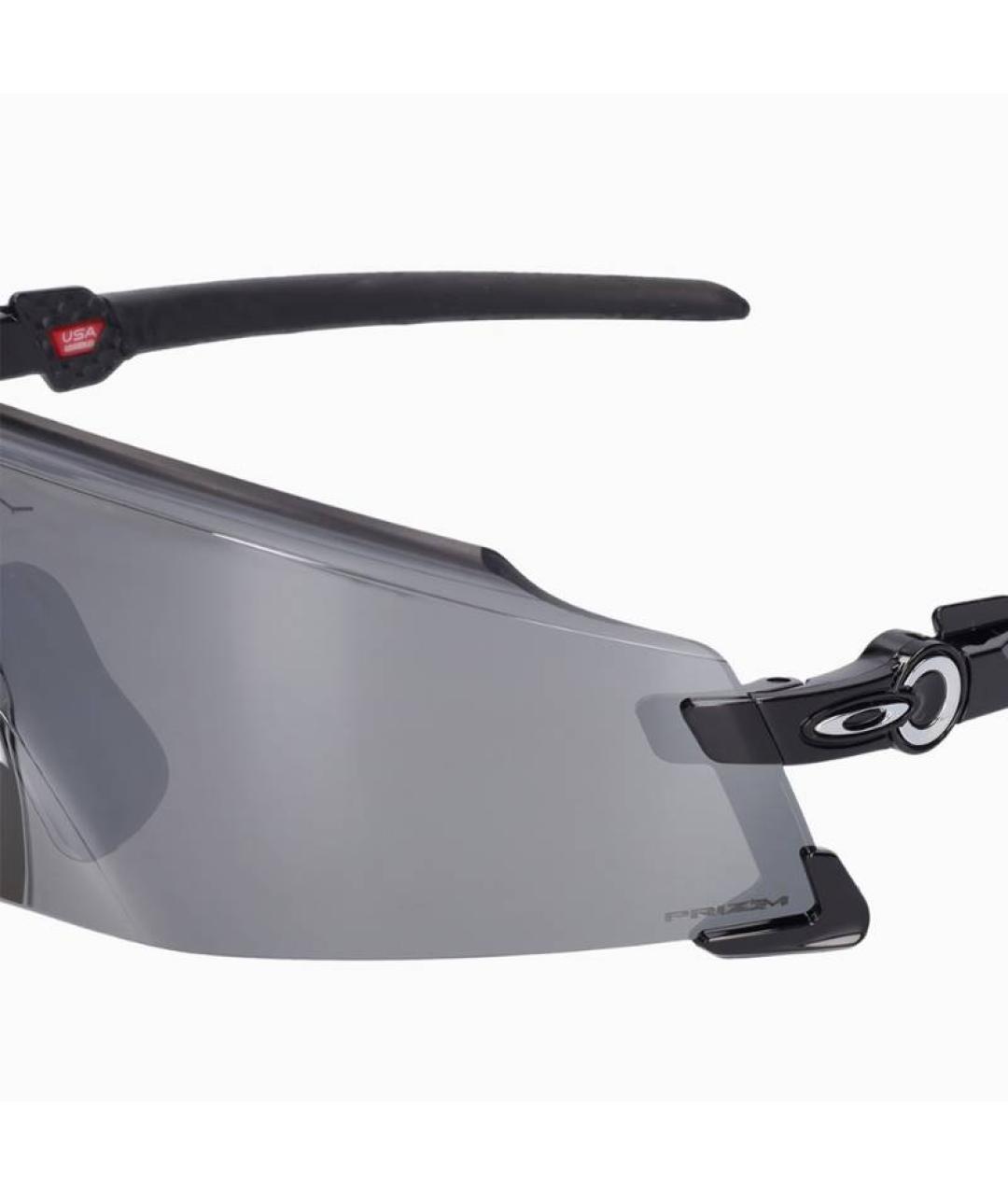 OAKLEY Черные пластиковые солнцезащитные очки, фото 3