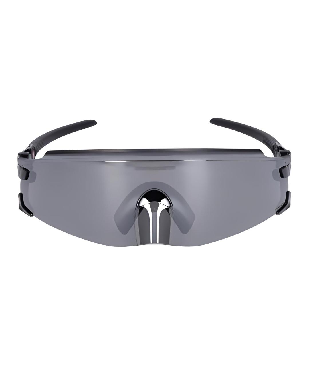 OAKLEY Черные пластиковые солнцезащитные очки, фото 1