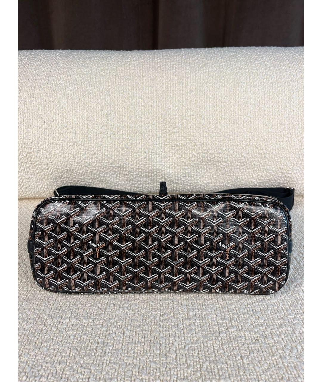 GOYARD Коричневая канва сумка на плечо, фото 6