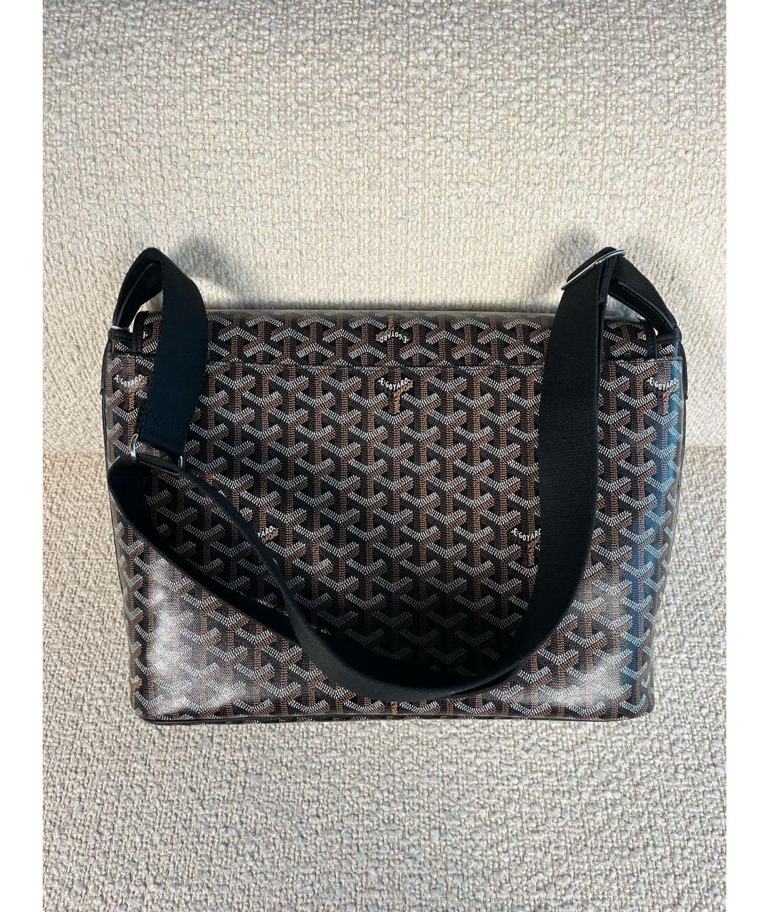 GOYARD Коричневая канва сумка на плечо, фото 3
