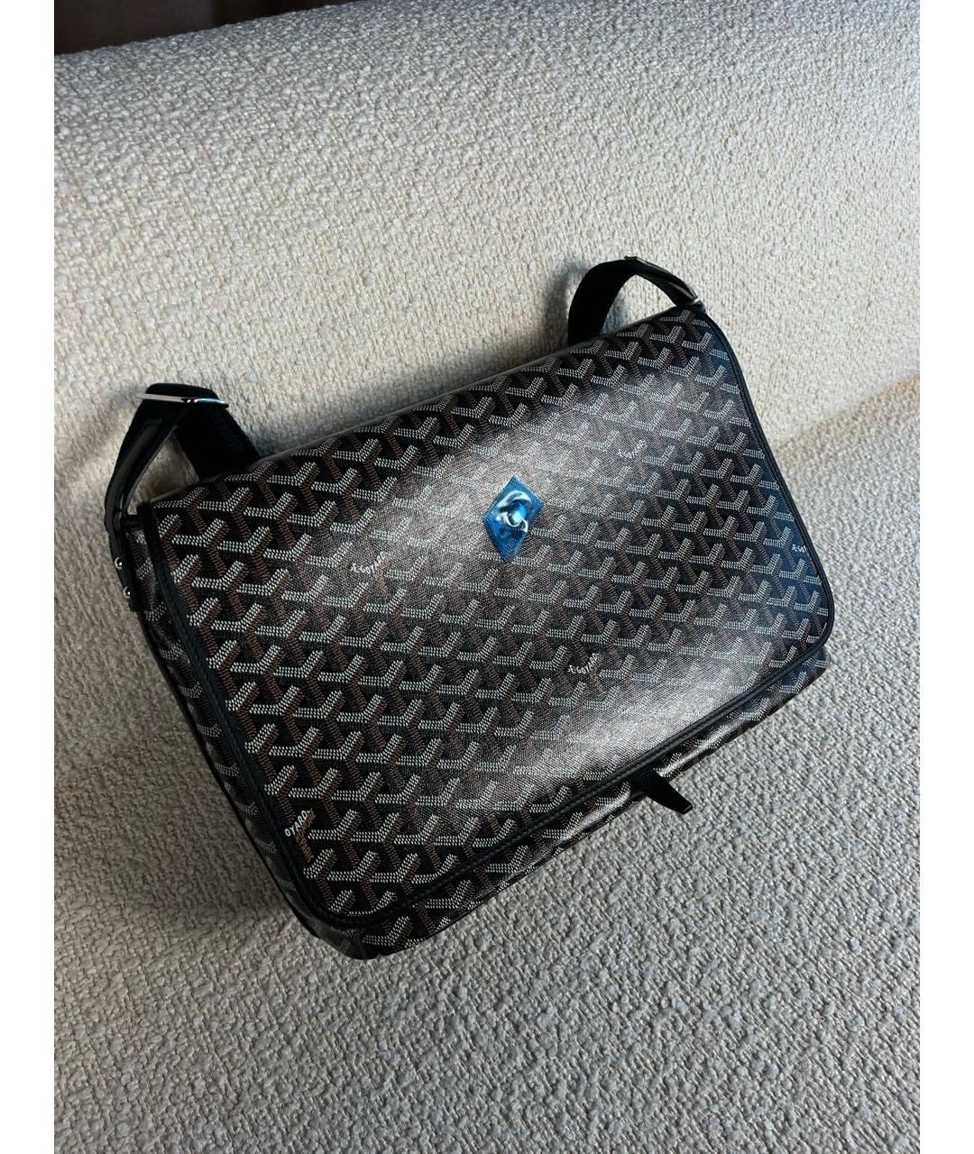 GOYARD Коричневая канва сумка на плечо, фото 2