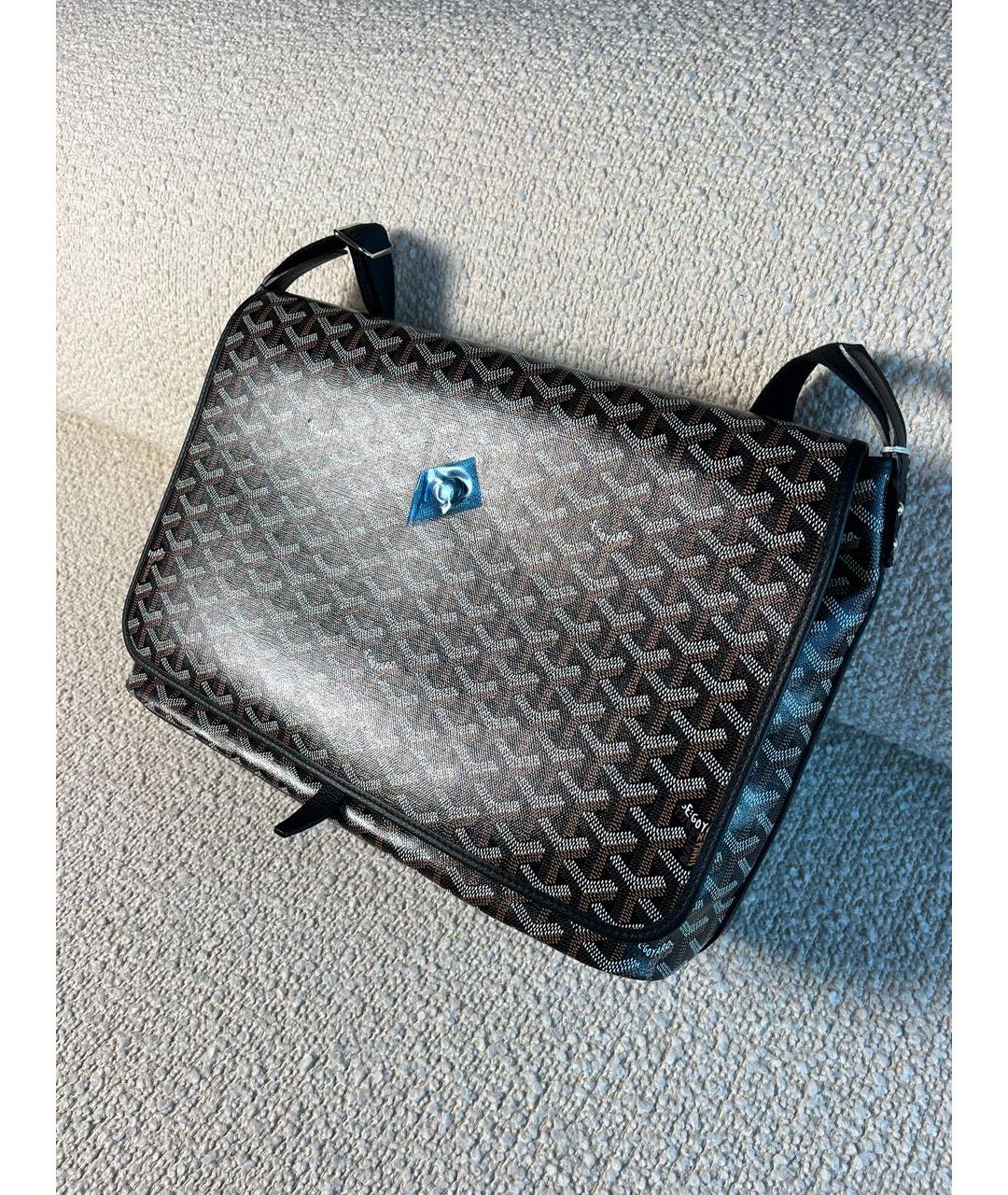 GOYARD Коричневая канва сумка на плечо, фото 5