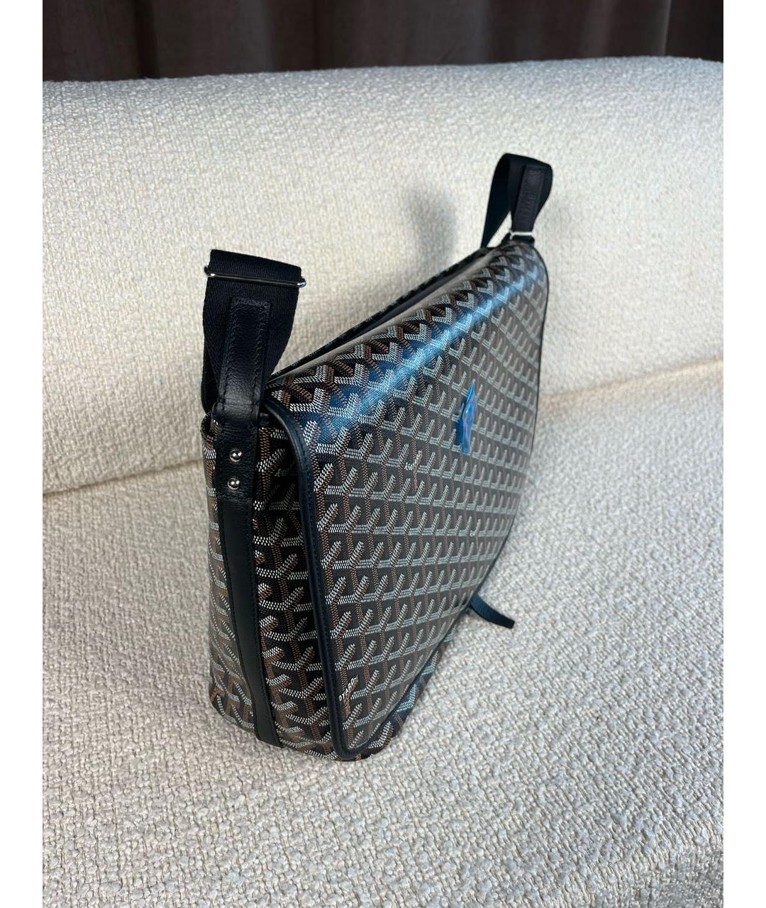 GOYARD Коричневая канва сумка на плечо, фото 8