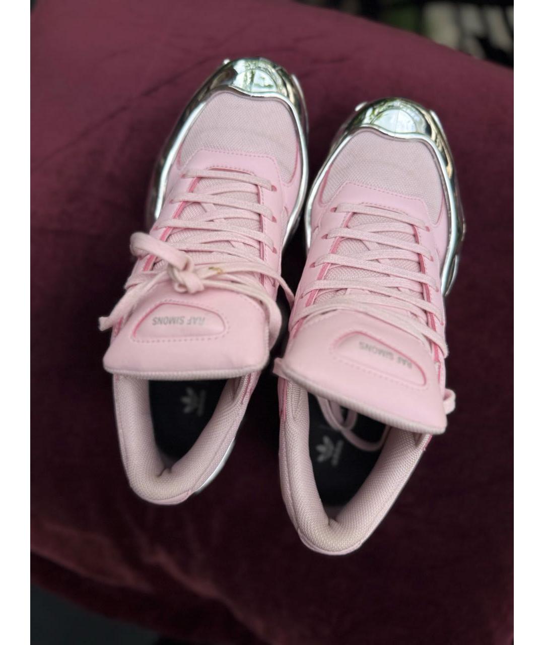 ADIDAS X RAF SIMONS Розовые кроссовки, фото 2