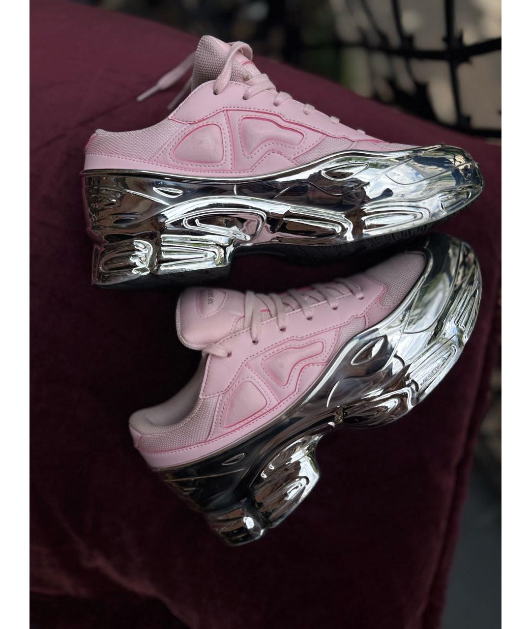 ADIDAS X RAF SIMONS Розовые кроссовки, фото 4