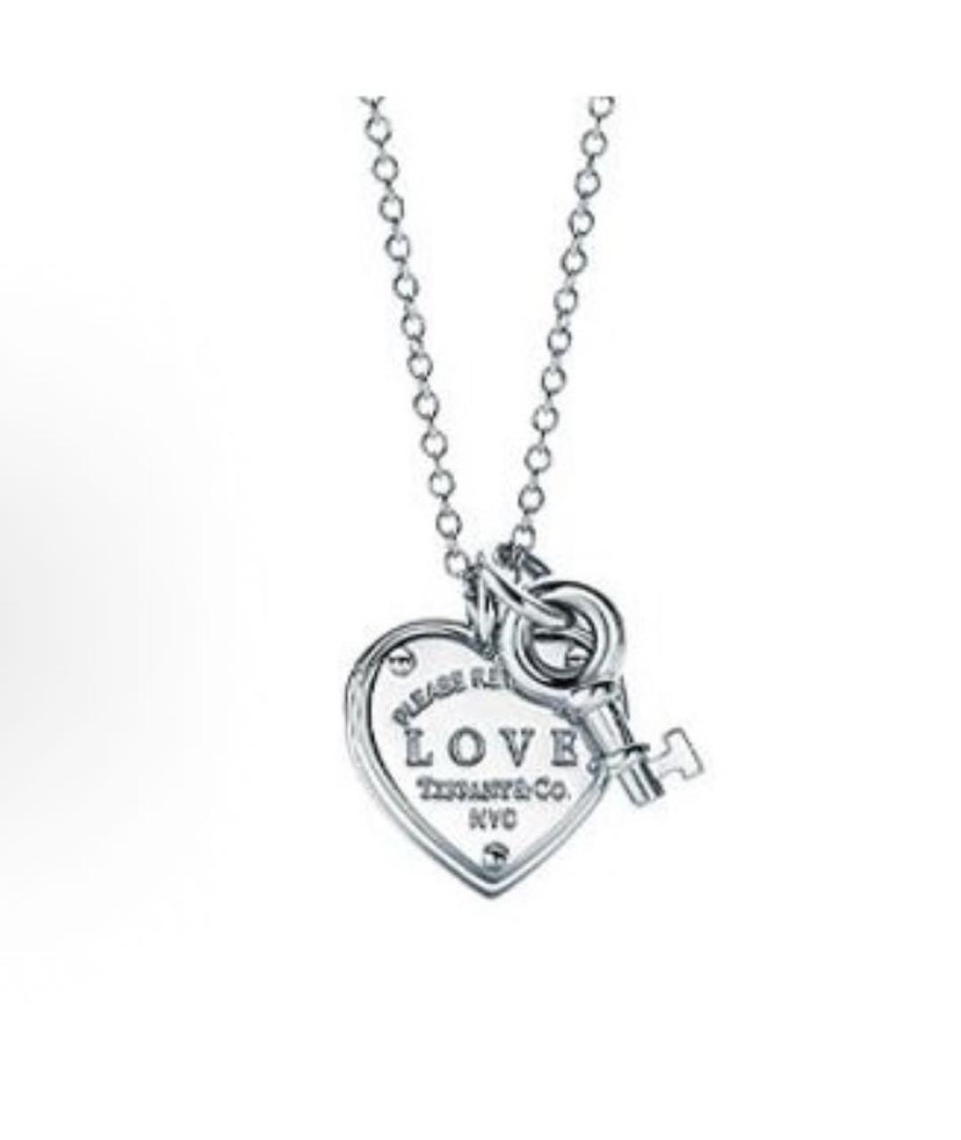 TIFFANY&CO Серебряное серебряное колье, фото 6