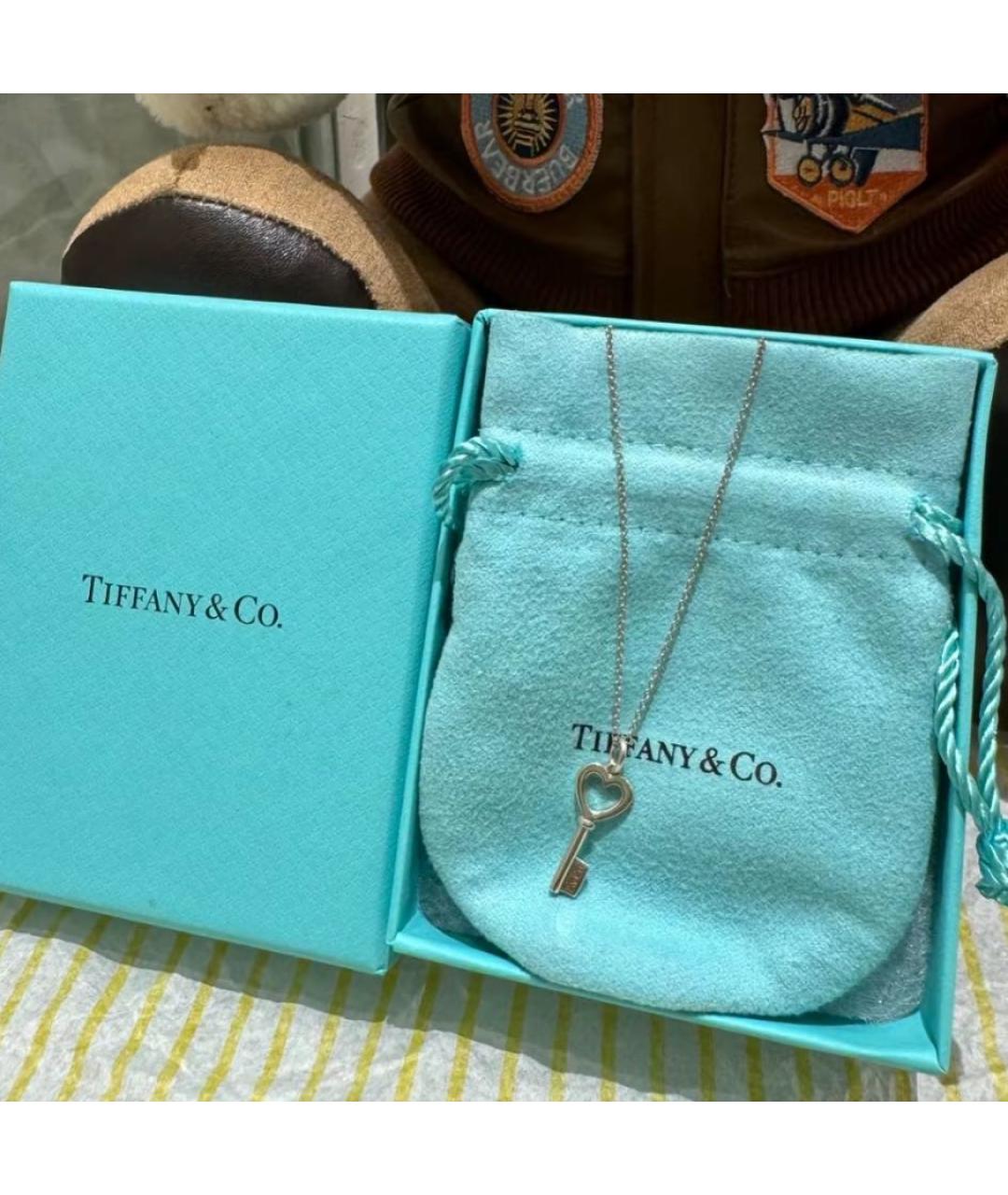 TIFFANY&CO Серебряное серебряное колье, фото 3