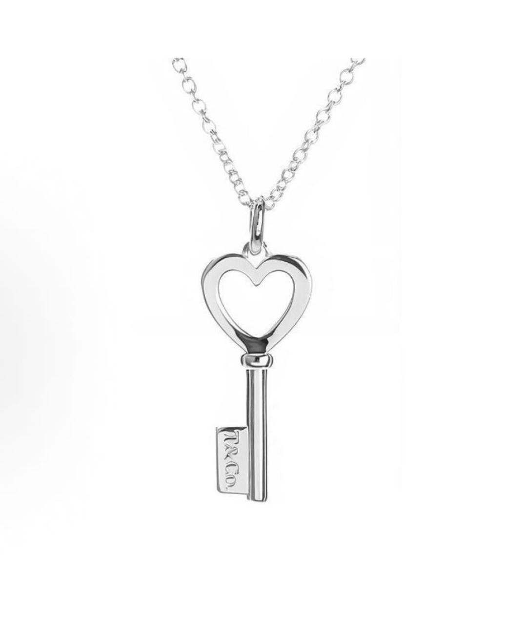 TIFFANY&CO Серебряное серебряное колье, фото 6