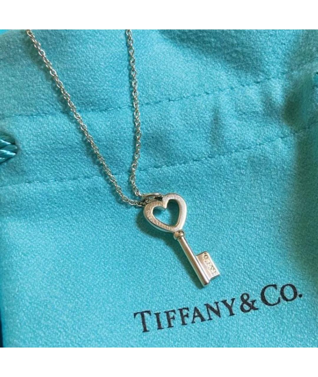 TIFFANY&CO Серебряное серебряное колье, фото 4