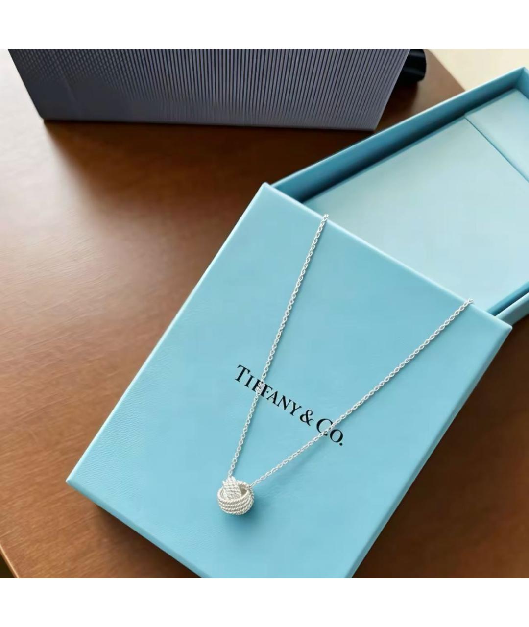 TIFFANY&CO Серебряное серебряное колье, фото 4