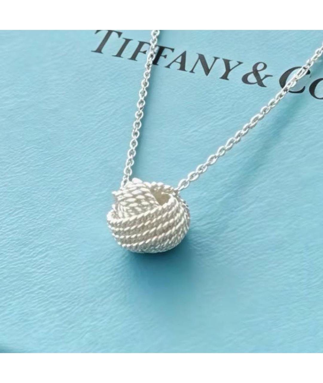 TIFFANY&CO Серебряное серебряное колье, фото 3