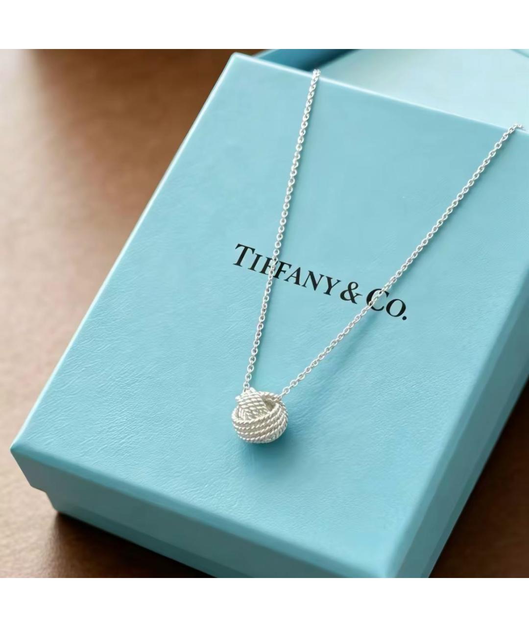 TIFFANY&CO Серебряное серебряное колье, фото 2