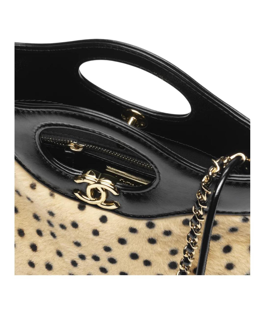 CHANEL Мульти меховая сумка тоут, фото 4